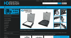 Desktop Screenshot of hdindustrialdesign.com